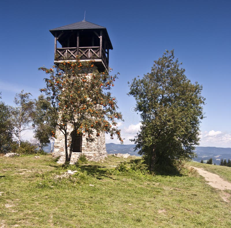 Look-out tower in Martakov vrch