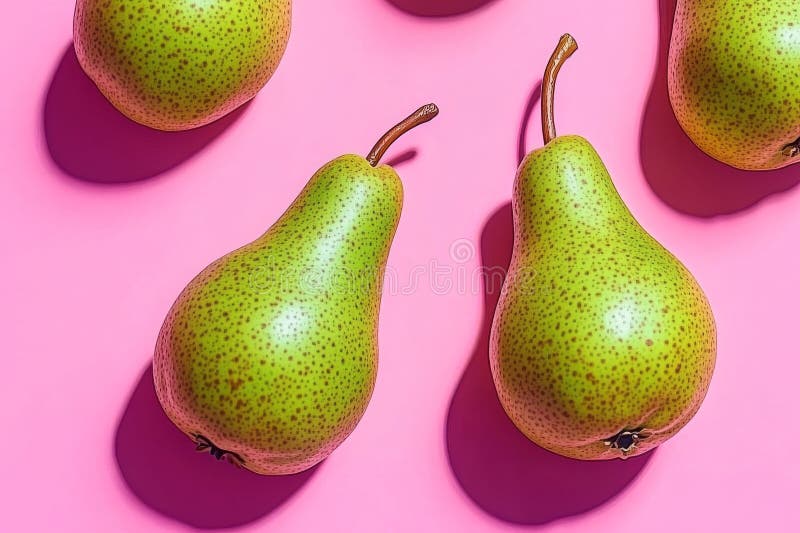 Looking down on a textured pattern created from handmade paper pears royalty free stock images