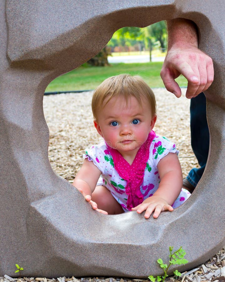 Looking through the hole