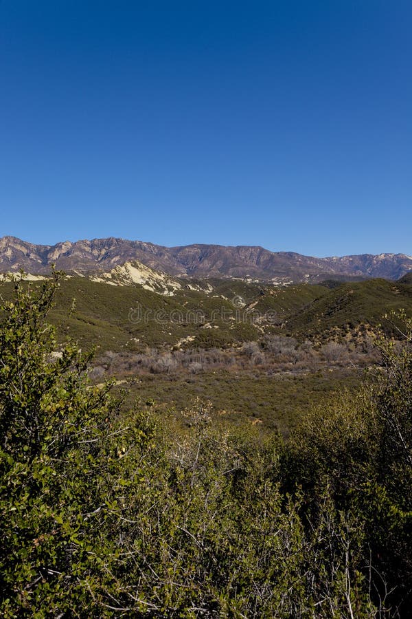 Looking Out the Ojai Valley Stock Photo Image of conservation, space