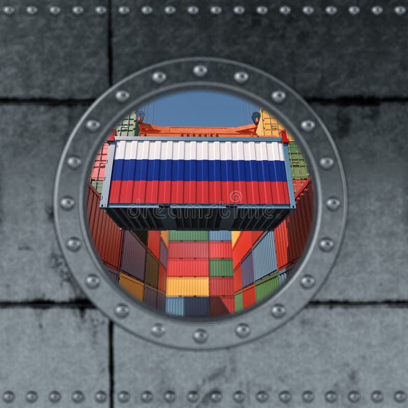 Looking through a Ship Porthole. Stock Image Image of ship, window