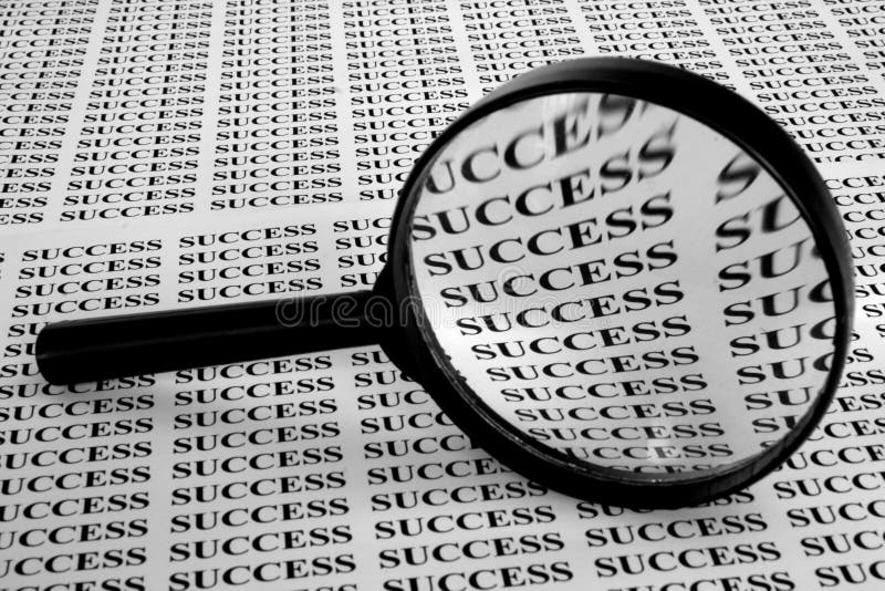 Looking for success royalty free stock photography Looking for success royalty free stock photography
