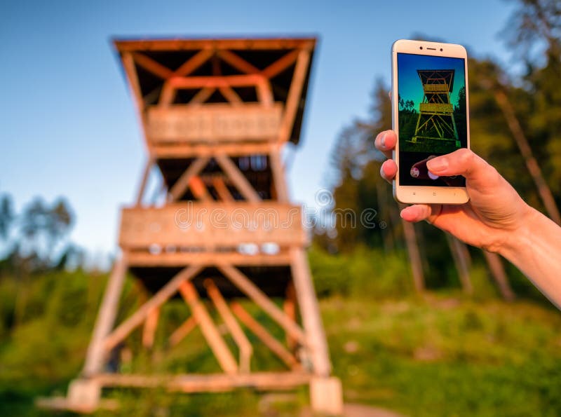 Lookout and display of smartphone