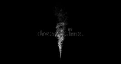 Motion Steam On Black Background - Stock Motion Graphics