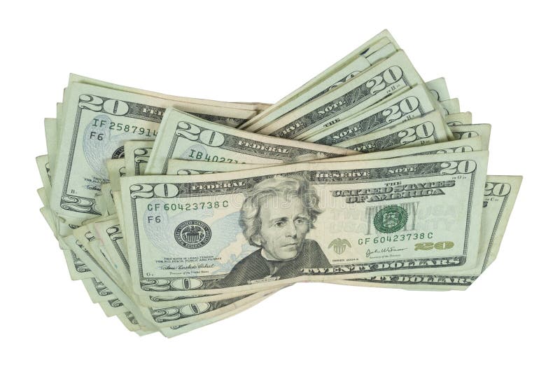 Loose Stack Of Money Stock Photo Image 43035609