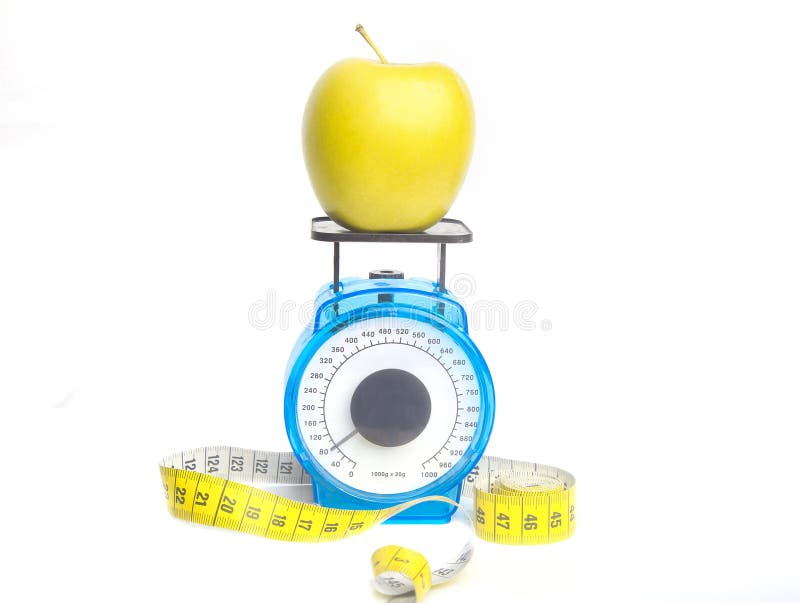 Loosing weight on apples