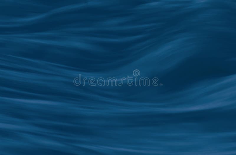 Running water, dark blue soft waves background. Running water, dark blue soft waves background