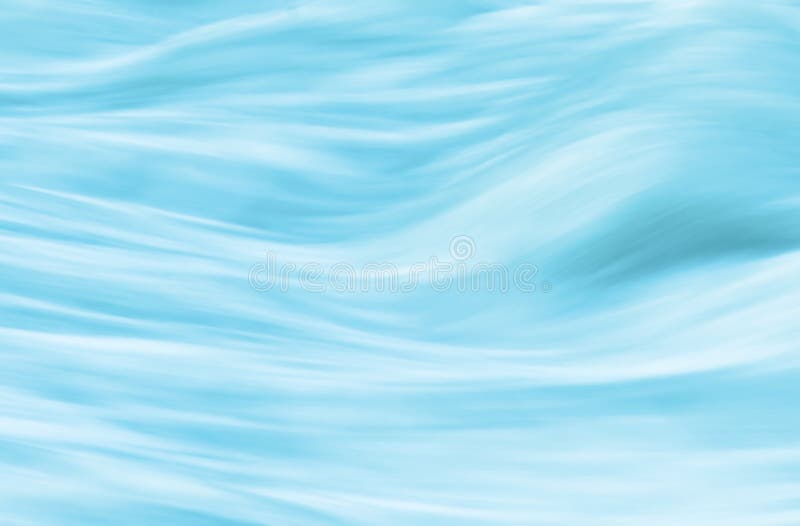 Running water, light blue soft waves background. Running water, light blue soft waves background