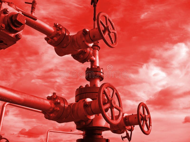 Loquet de pétrole photographie stock Loquet de pétrole photographie stock