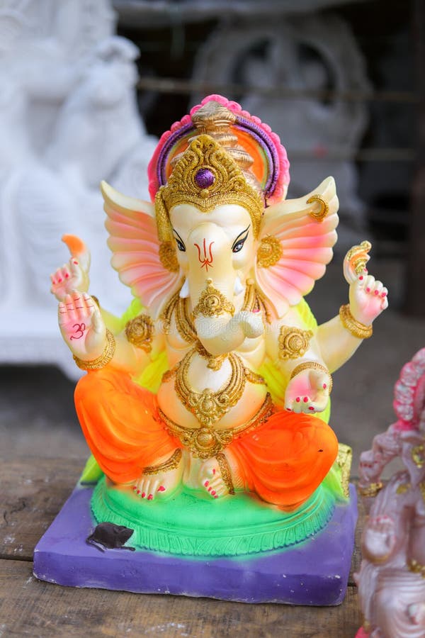 Lord Ganesh royalty-vrije stock foto's