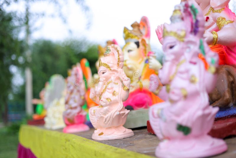 Lord Ganesh stock fotografie