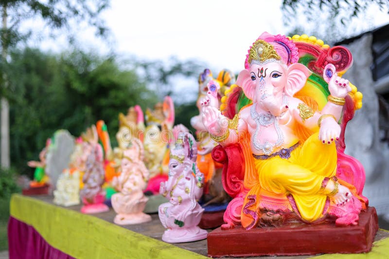 Lord Ganesh stock fotografie