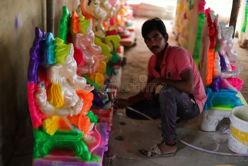 Lord Ganesh royalty-vrije stock foto