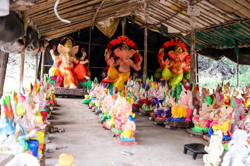 Lord Ganesh royalty-vrije stock afbeeldingen