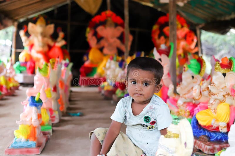 Lord Ganesh stock foto's