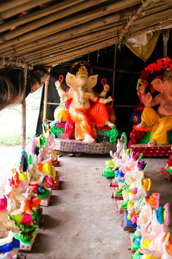 Lord Ganesh stock afbeeldingen
