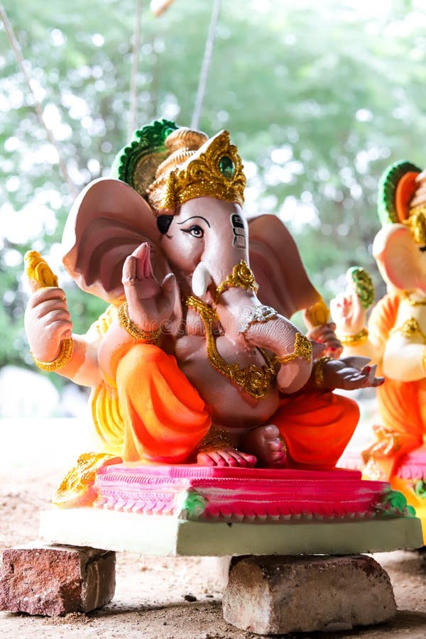 Lord Ganesh stock afbeeldingen
