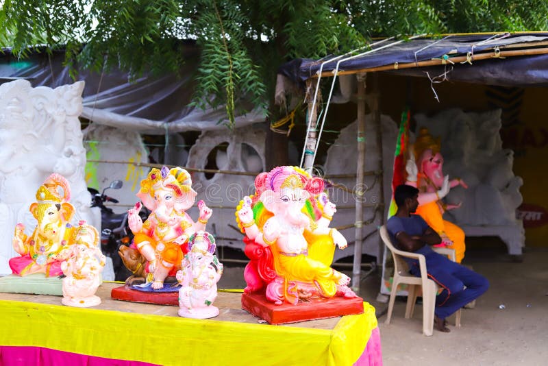 Lord Ganesh royalty-vrije stock foto's