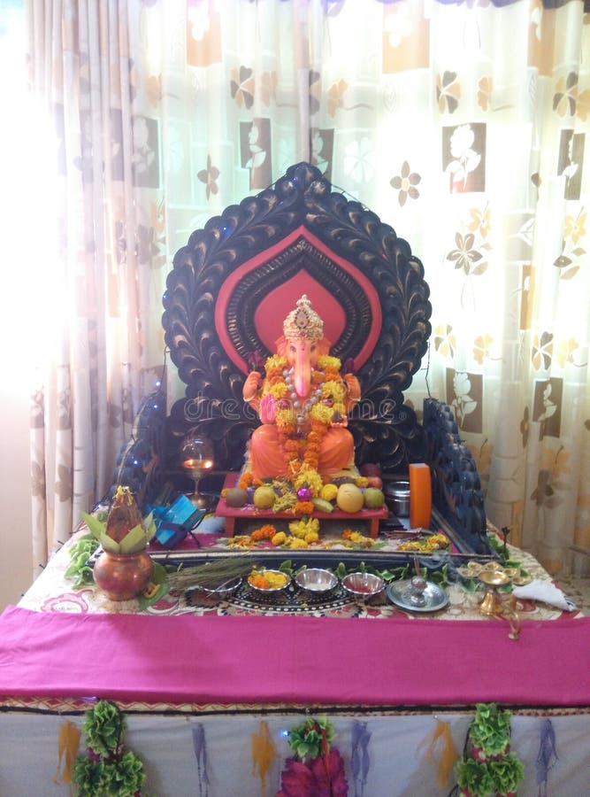 Lord Ganesh stock fotografie