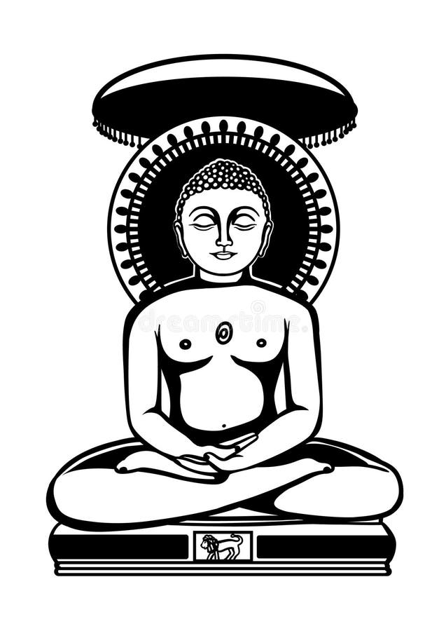 How to draw Bhagwan Mahavira Jainism  YouTube