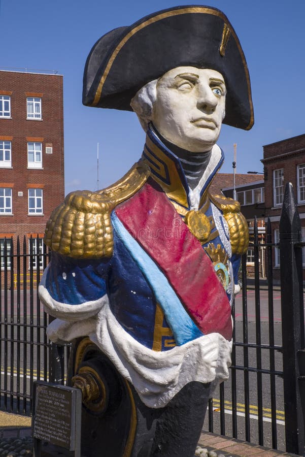 Lord Nelson Monument in Portsmouth