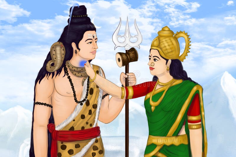 Shiva Parvati Stock Illustrations – 663 Shiva Parvati Stock Illustrations,  Vectors & Clipart - Dreamstime