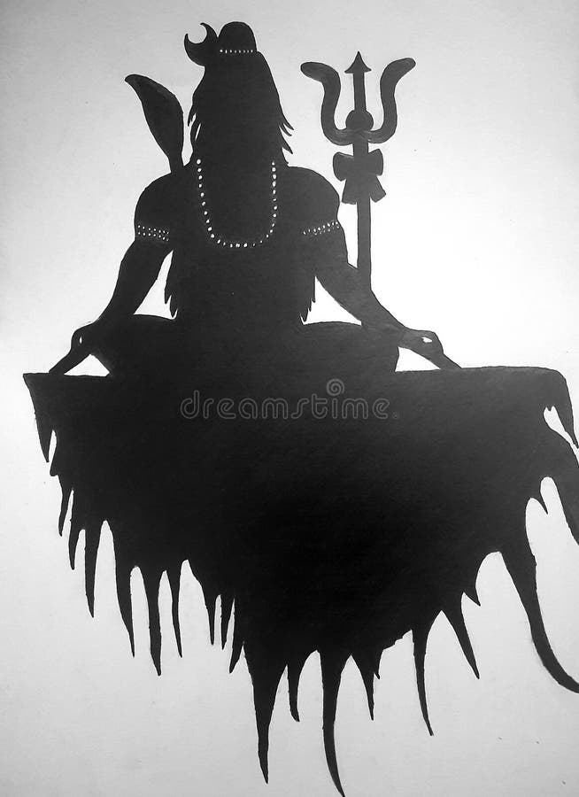Free Vector | Hand draw hindu lord shiva sketch for indian god maha  shivratri background
