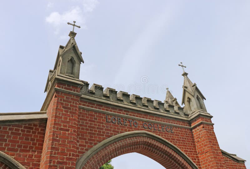 Loreto College (1877) is a Roman Catholic school for girls, set in a mix of heritage-listed architecture and modern buildings stock photo Loreto College (1877) is a Roman Catholic school for girls, set in a mix of heritage-listed architecture and modern buildings stock photo