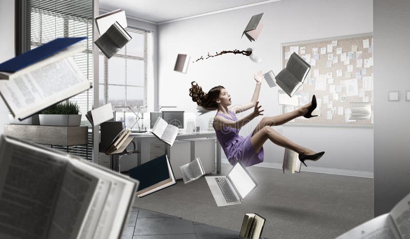 Lorsque la lecture supprime le votre Médias mixtes photographie stock