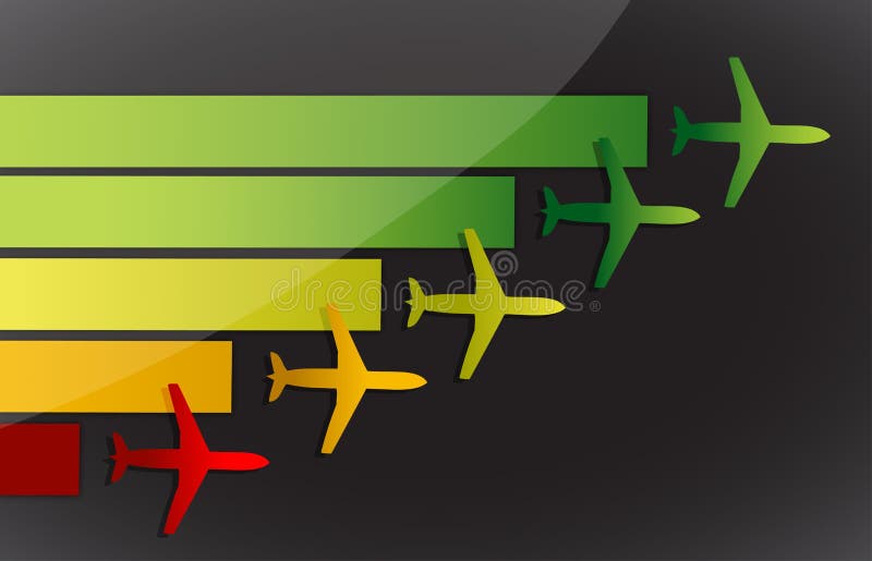 Los aeroplanos arrojan a la misma destinación libre illustration Los aeroplanos arrojan a la misma destinación libre illustration