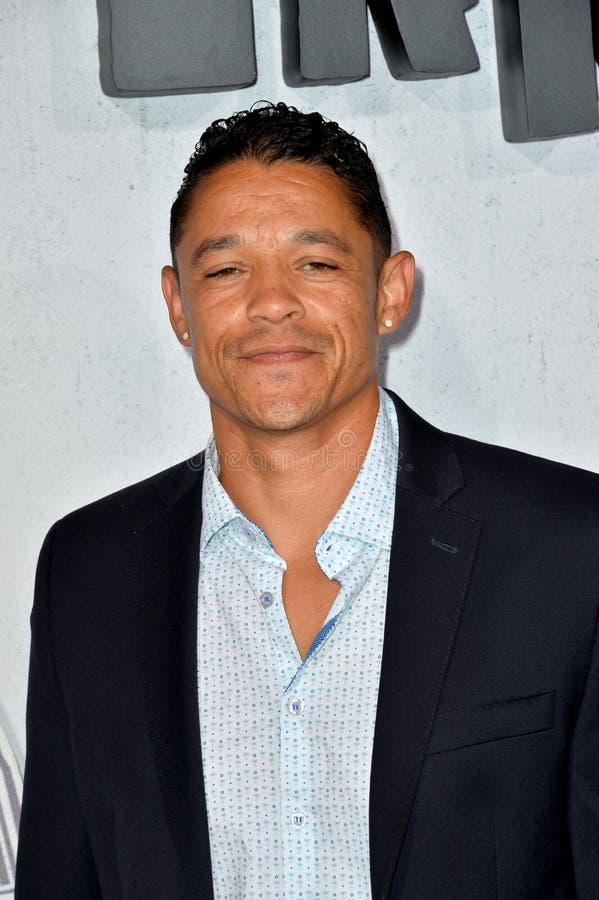Ian Casselberry. LOS ANGELES, CA. August 28, 2018: Ian Casselberry at the world premiere of Peppermint at the Regal LA Live stock image Ian Casselberry. LOS ANGELES, CA. August 28, 2018: Ian Casselberry at the world premiere of Peppermint at the Regal LA Live stock image