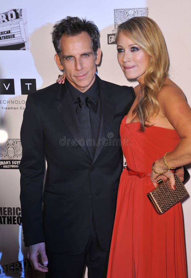 LOS ANGELES, CA - November 15, 2012: Ben Stiller & wife Christine Taylor at the 26th Annual American Cinematheque Awards Ceremony honoring him at the Beverly Hilton Hotel..Picture: Paul Smith / Featureflash. LOS ANGELES, CA - November 15, 2012: Ben Stiller & wife Christine Taylor at the 26th Annual American Cinematheque Awards Ceremony honoring him at the Beverly Hilton Hotel..Picture: Paul Smith / Featureflash