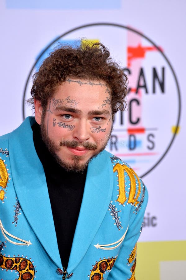 Post Malone editorial photo. Image of celebrity, awards - 166634396