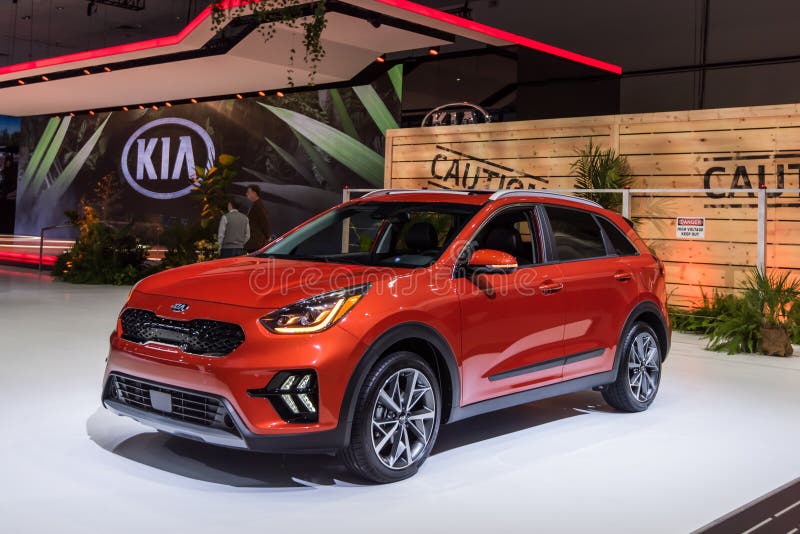 Fabrikant nep specificeren Kia Niro Crossover Hybride Car Editorial Image - Image of motorshow, auto:  109568005