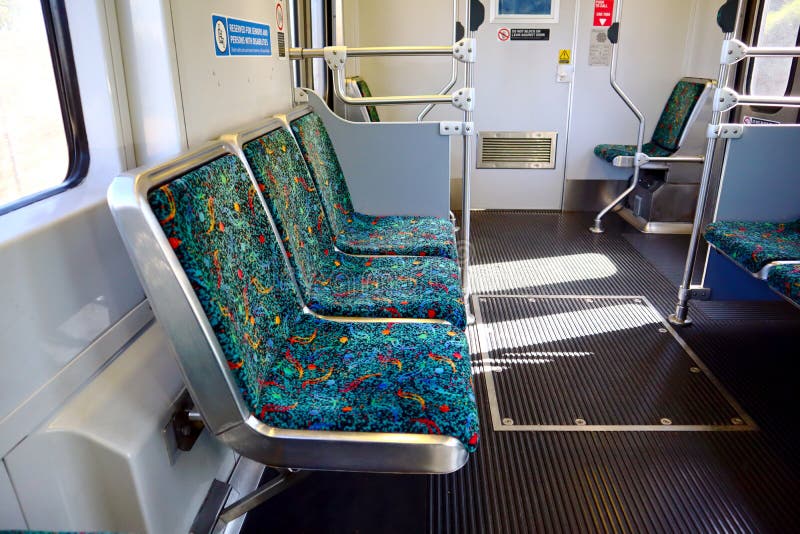 Los angeles california ndash-vy inuti los angeles tunnelbanetransport royaltyfria bilder