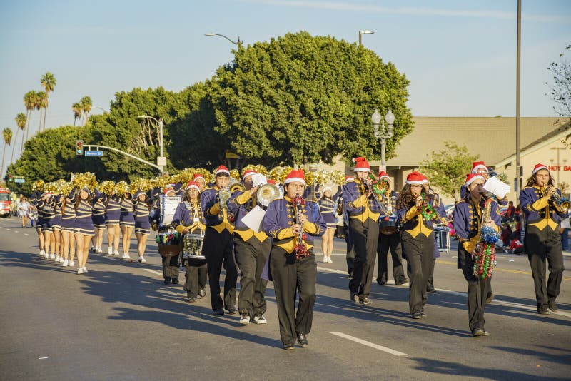 Highland Park Christmas Parade Editorial Photography Image of