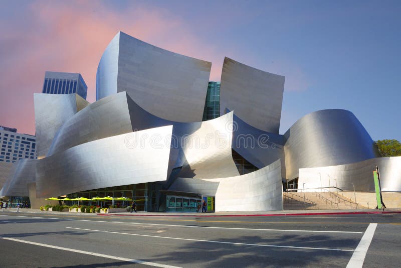 Los Angeles, Etats-Unis, 2016 : 2h28 la salle de concert Walt Disney photo stock Los Angeles, Etats-Unis, 2016 : 2h28 la salle de concert Walt Disney photo stock