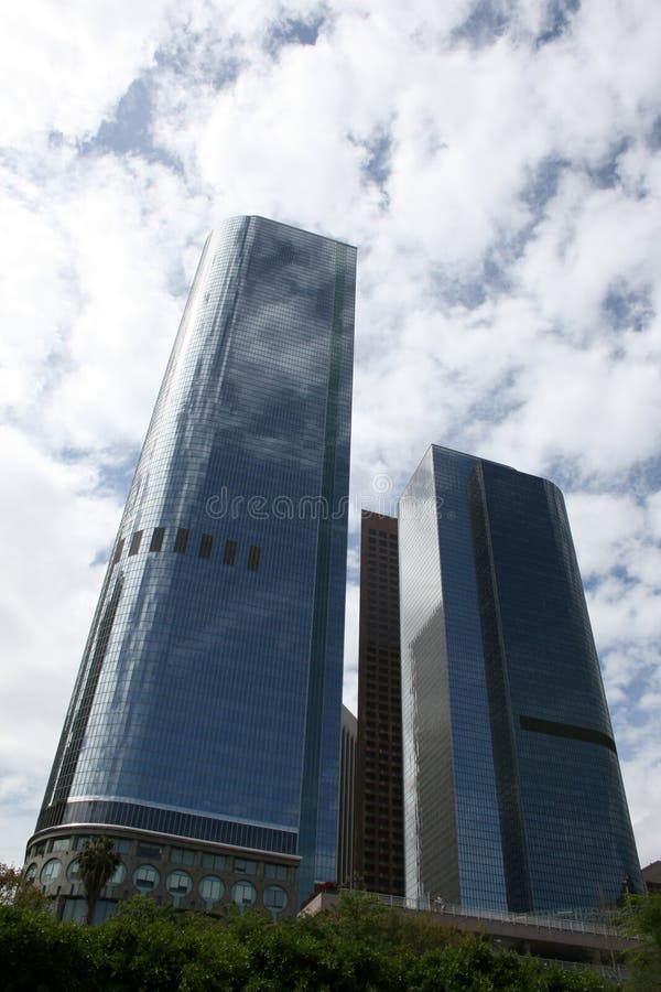 Los Angeles high rise stock image