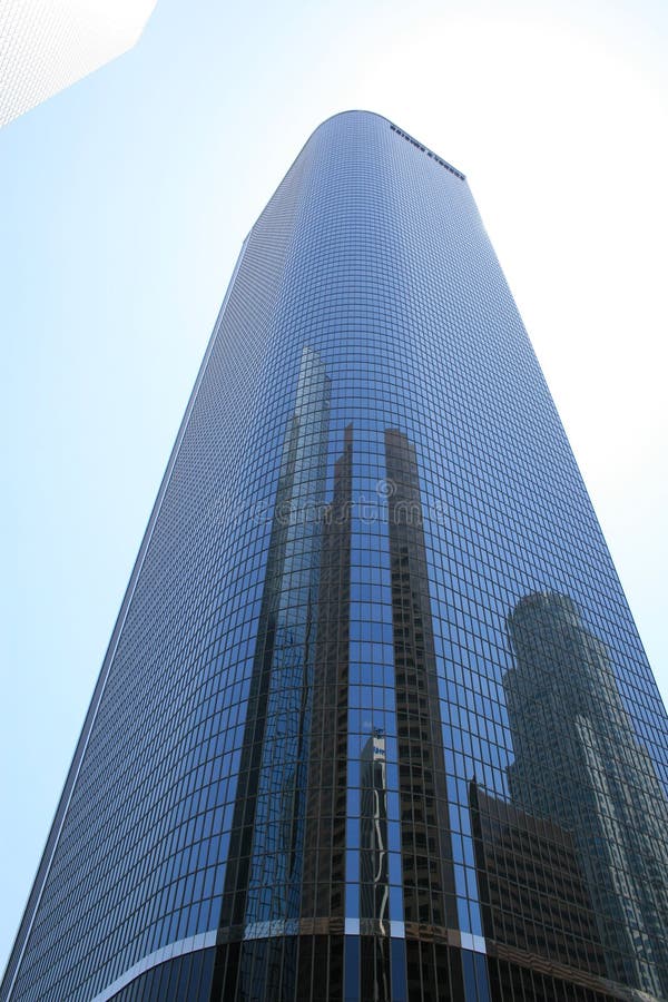 Los Angeles high rise royalty free stock image