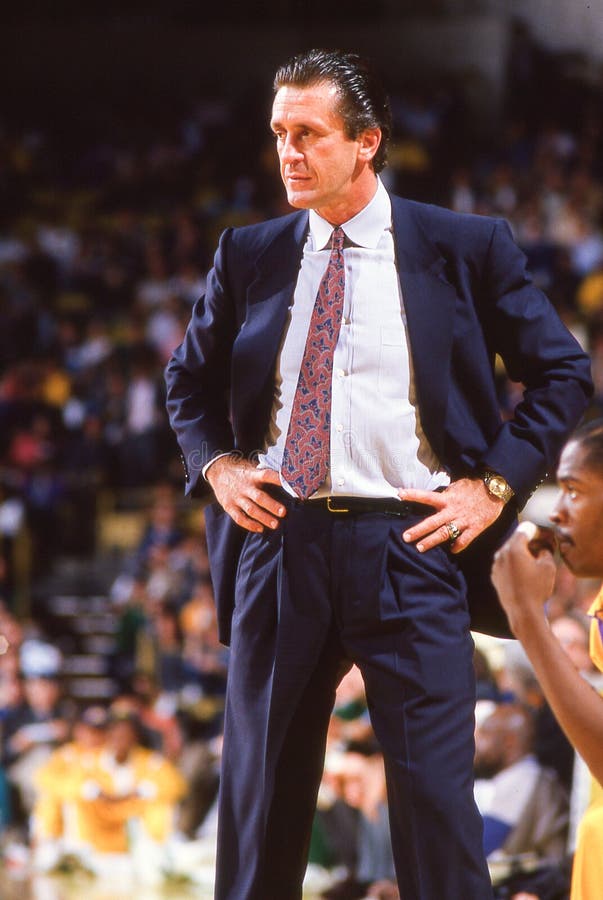 Pat Riley editorial stock photo. Image of coach, association - 172377398