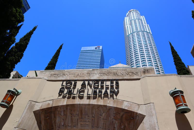 Los Angeles Public Library Located in Downtown of Los Angeles