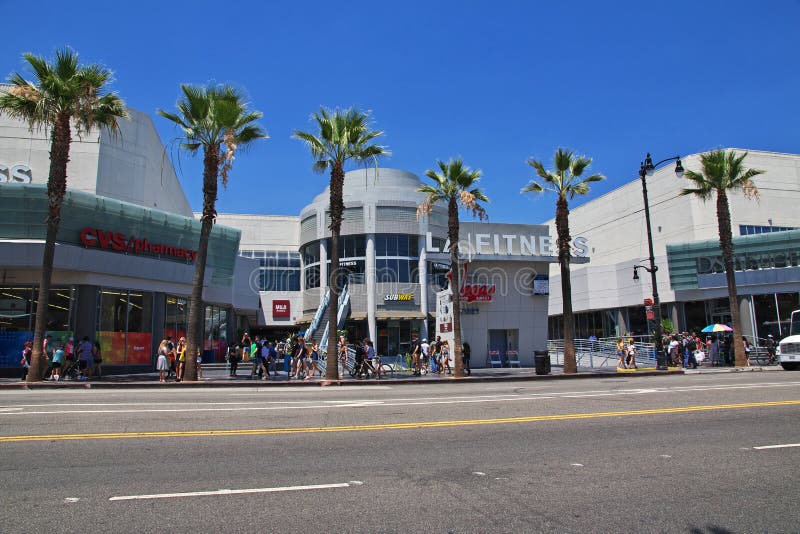 Stars on the Hollywood Walk of Fame Editorial Image - Image of ...