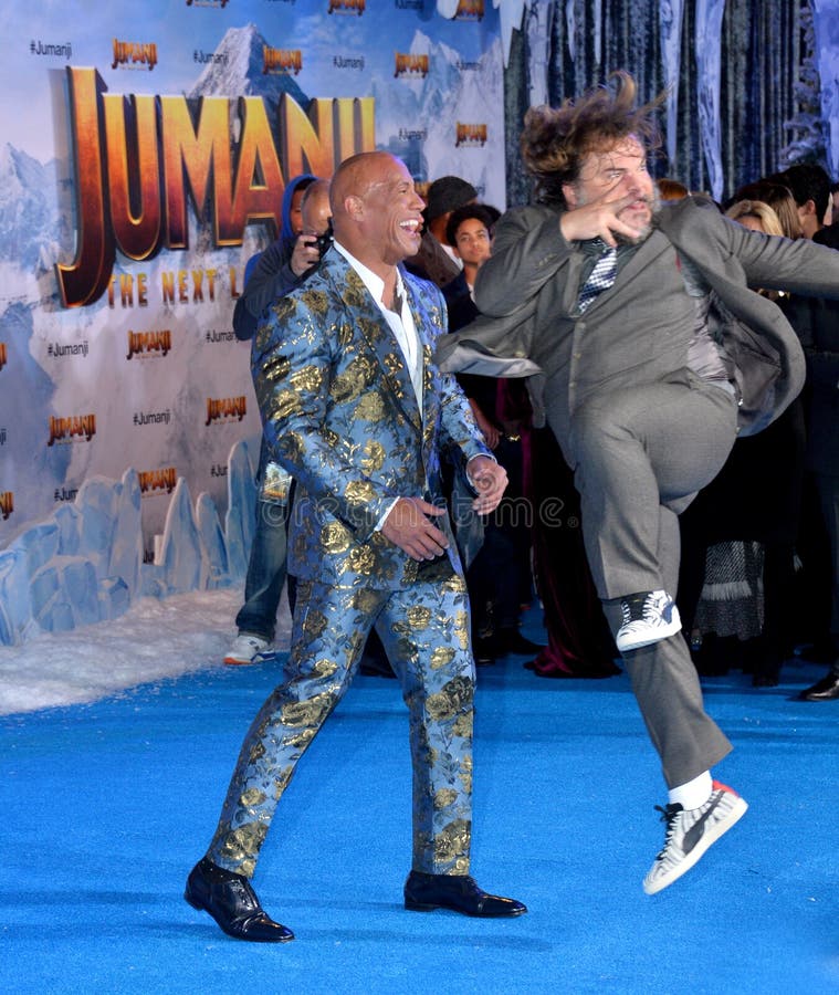 Los Angeles, USA. 10th Dec, 2019. a Dwayne Johnson, Jack Black 092