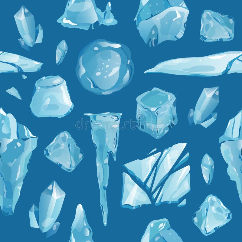 Los carámbanos inconsútiles del fondo del modelo de las nieves acumulada por la ventisca de la ruina de los casquetes glaciares r ilustración del vector Los carámbanos inconsútiles del fondo del modelo de las nieves acumulada por la ventisca de la ruina de los casquetes glaciares r ilustración del vector