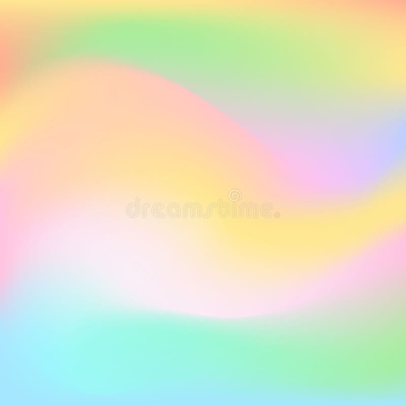 Los colores blancos borrosos de pascua de la primavera del amarillo rosado liso fresco colorido suave del verde azul alisan el fo stock de ilustración