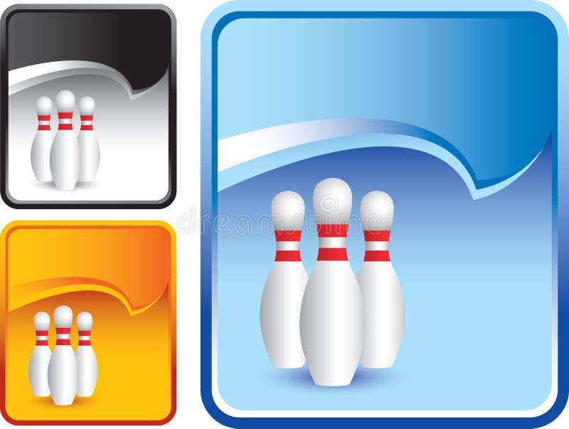 Los contactos de bowling en rasgón azul encrespan el contexto libre illustration Los contactos de bowling en rasgón azul encrespan el contexto libre illustration