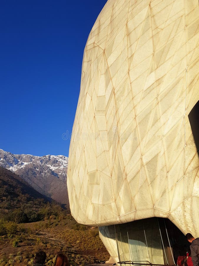 Detail of the Bahai temple construction in Nacar.
Approach to one of the walls of the temple, with the Andes Mountains behind. Detail of the Bahai temple construction in Nacar.
Approach to one of the walls of the temple, with the Andes Mountains behind