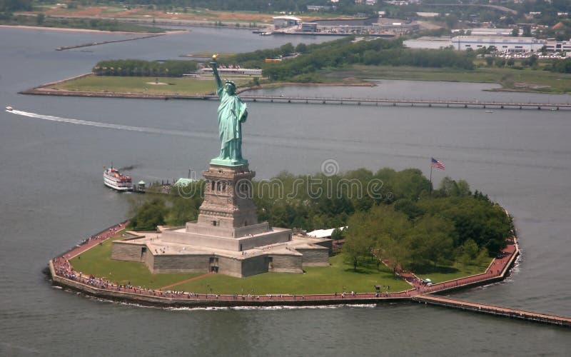 Los E.E.U.U., Nueva York, estatua de la libertad