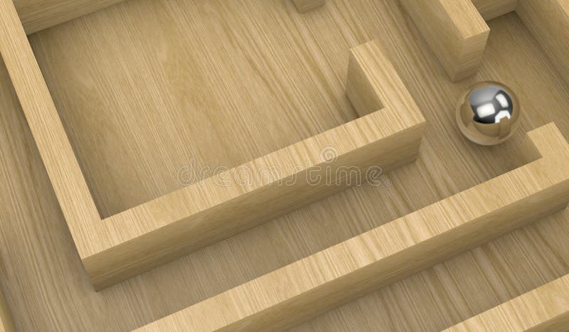 Los een probleem op royalty-vrije illustratie