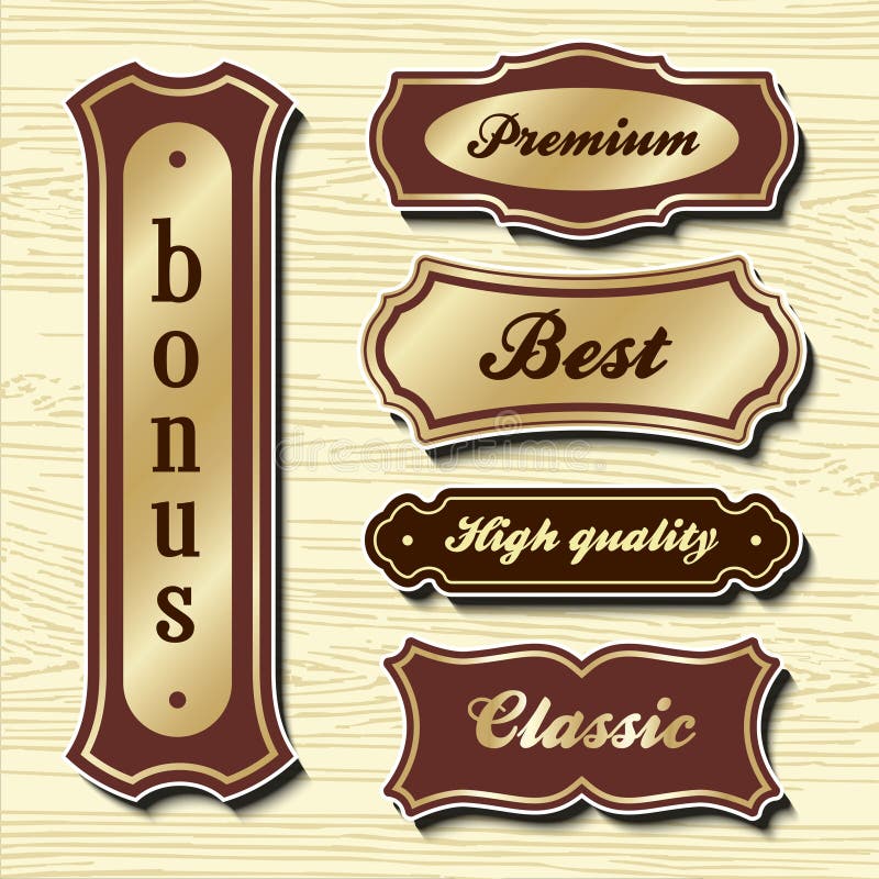 Los elementos del diseño determinado vector las formas shields_7 de las insignias de las etiquetas de la muestra libre illustration Los elementos del diseño determinado vector las formas shields_7 de las insignias de las etiquetas de la muestra libre illustration